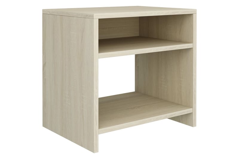 Sängbord 2 st sonoma ek 40x30x40 cm spånskiva - Brun - Möbler - Bord & matgrupper - Avlastningsbord - Sängbord & nattduksbord