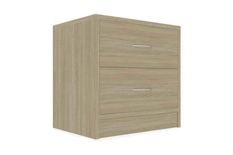 Sängbord 2 st sonoma ek 40x30x40 cm spånskiva - Brun - Möbler - Bord & matgrupper - Avlastningsbord - Sängbord & nattduksbord