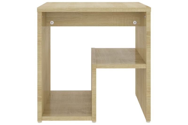 Sängbord 2 st sonoma-ek 40x30x40 cm spånskiva - Brun - Möbler - Bord & matgrupper - Avlastningsbord - Sängbord & nattduksbord