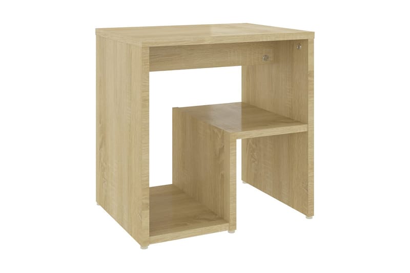 Sängbord 2 st sonoma-ek 40x30x40 cm spånskiva - Brun - Möbler - Bord & matgrupper - Avlastningsbord - Sängbord & nattduksbord