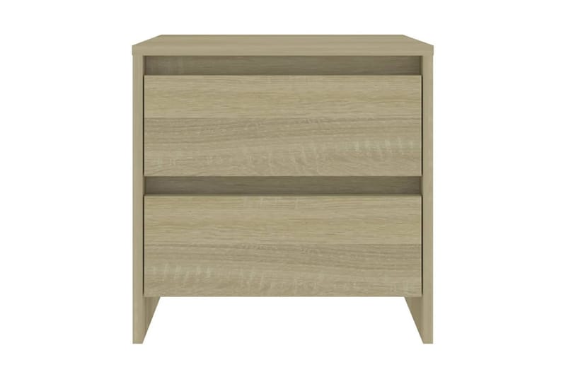 Sängbord 2 st sonoma ek 45x34,5x44,5 cm spånskiva - Brun - Sängbord & nattduksbord