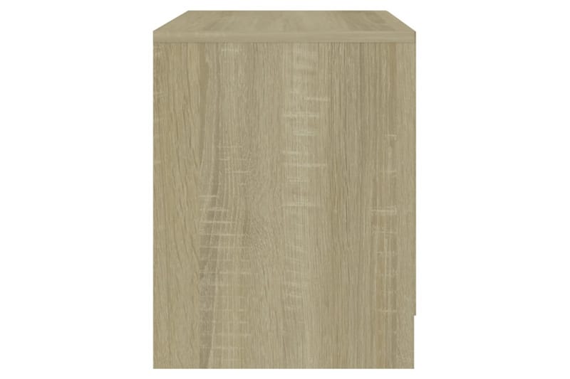 Sängbord 2 st sonoma ek 45x34,5x44,5 cm spånskiva - Brun - Möbler - Bord & matgrupper - Avlastningsbord - Sängbord & nattduksbord