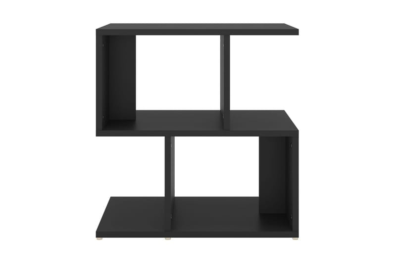 Sängbord 2 st svart 50x30x51,5 cm spånskiva - Svart - Möbler - Bord & matgrupper - Avlastningsbord - Sängbord & nattduksbord