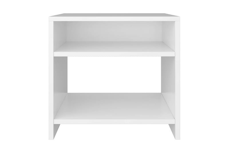 Sängbord 2 st vit 40x30x40 cm spånskiva - Vit - Möbler - Bord & matgrupper - Avlastningsbord - Sängbord & nattduksbord