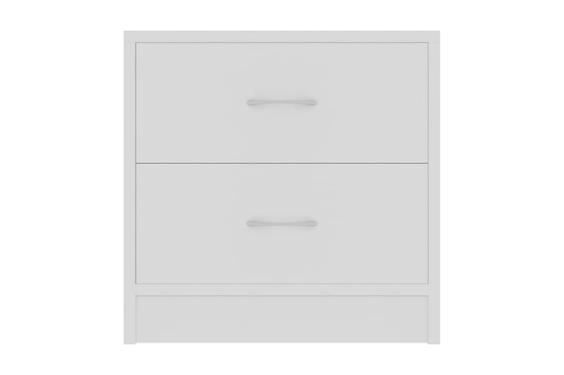 Sängbord 2 st vit 40x30x40 cm spånskiva - Vit - Möbler - Bord & matgrupper - Avlastningsbord - Sängbord & nattduksbord