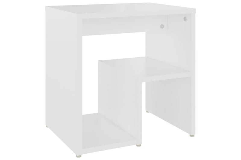 Sängbord 2 st vit 40x30x40 cm spånskiva - Vit - Möbler - Bord & matgrupper - Avlastningsbord - Sängbord & nattduksbord