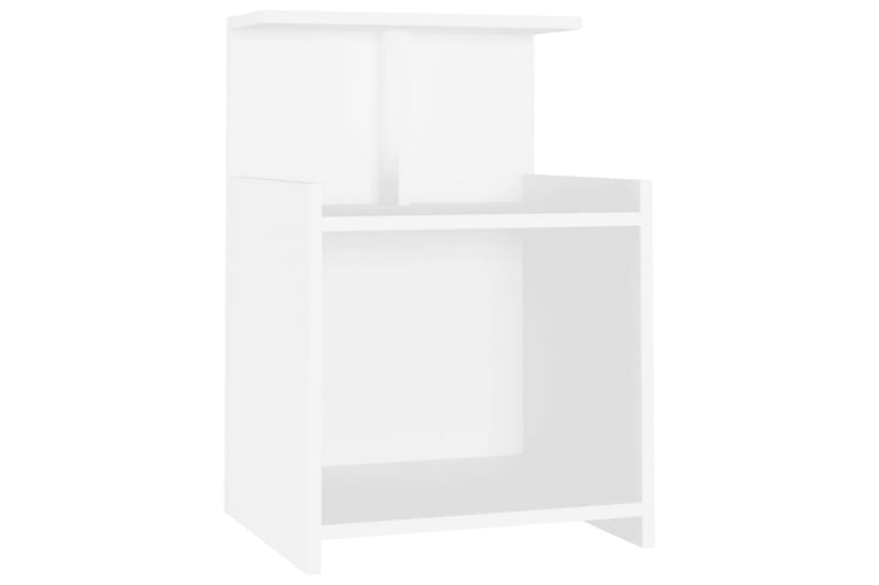 Sängbord 2 st vit 40x35x60 cm spånskiva - Vit - Möbler - Bord & matgrupper - Avlastningsbord - Sängbord & nattduksbord