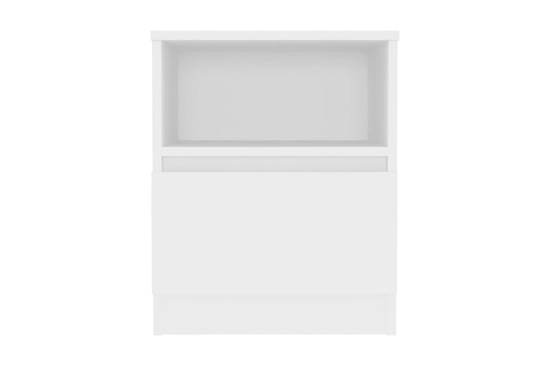Sängbord 2 st vit 40x40x50 cm spånskiva - Vit - Möbler - Bord & matgrupper - Avlastningsbord - Sängbord & nattduksbord