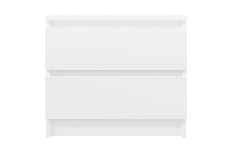 Sängbord 2 st vit 50x39x43,5 cm spånskiva - Vit - Möbler - Bord & matgrupper - Avlastningsbord - Sängbord & nattduksbord