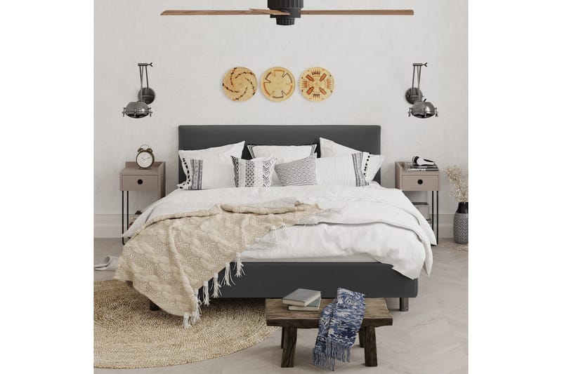 Sängbord 30 cm Höger - Ljusbrun - Möbler - Bord & matgrupper - Avlastningsbord - Sängbord & nattduksbord