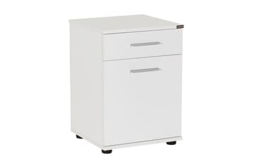 Sängbord 40 cm 2 Skåp - Vit - Möbler - Bord & matgrupper - Avlastningsbord - Sängbord & nattduksbord