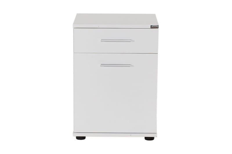 Sängbord 40 cm 2 Skåp - Vit - Möbler - Bord & matgrupper - Avlastningsbord - Sängbord & nattduksbord