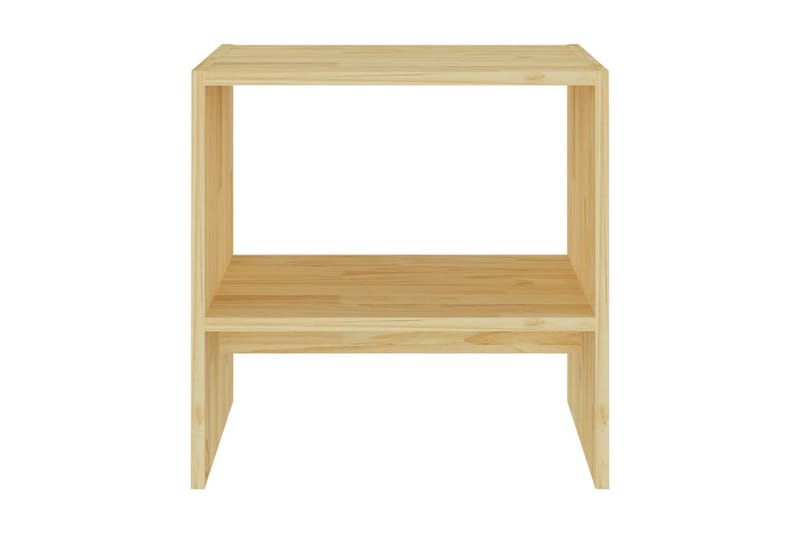 Sängbord 40x30,5x40 cm massiv furu - Brun - Möbler - Bord & matgrupper - Avlastningsbord - Sängbord & nattduksbord