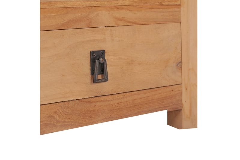 Sängbord 40x30x50 cm massiv teak - Brun - Möbler - Bord & matgrupper - Avlastningsbord - Sängbord & nattduksbord