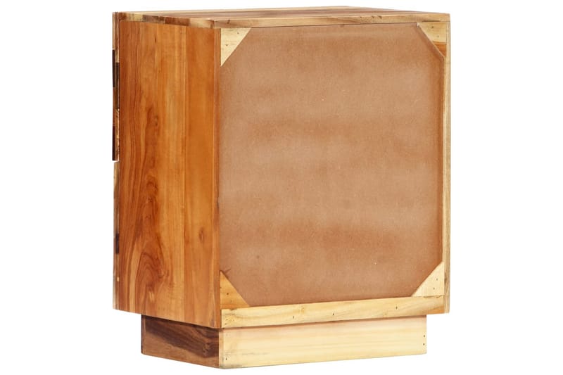 Sängbord 40x30x50 cm massivt återvunnet trä - Brun - Möbler - Bord & matgrupper - Avlastningsbord - Sängbord & nattduksbord