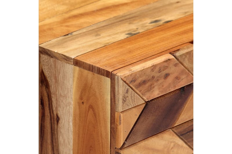 Sängbord 40x30x50 cm massivt återvunnet trä - Brun - Möbler - Bord & matgrupper - Avlastningsbord - Sängbord & nattduksbord