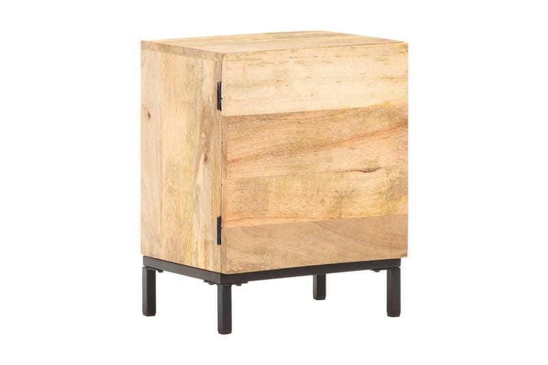 Sängbord 40x30x51 cm massivt mangoträ - Brun - Möbler - Bord & matgrupper - Avlastningsbord - Sängbord & nattduksbord