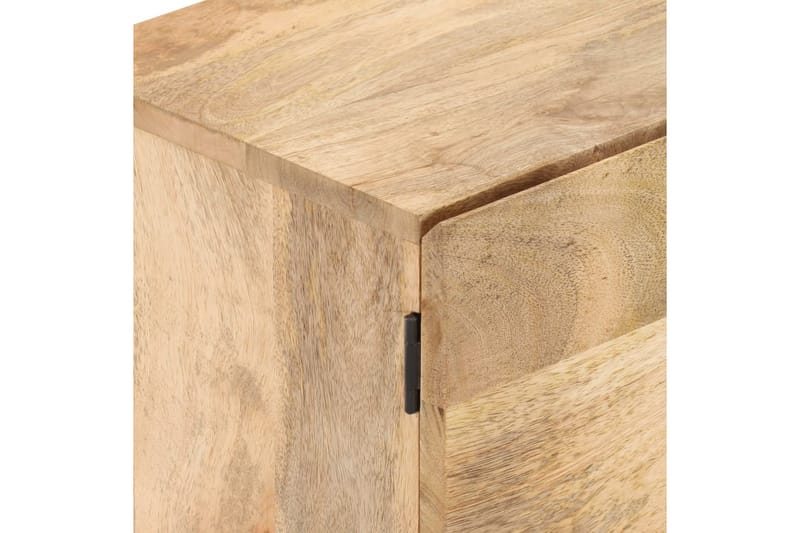 Sängbord 40x30x51 cm massivt mangoträ - Brun - Möbler - Bord & matgrupper - Avlastningsbord - Sängbord & nattduksbord