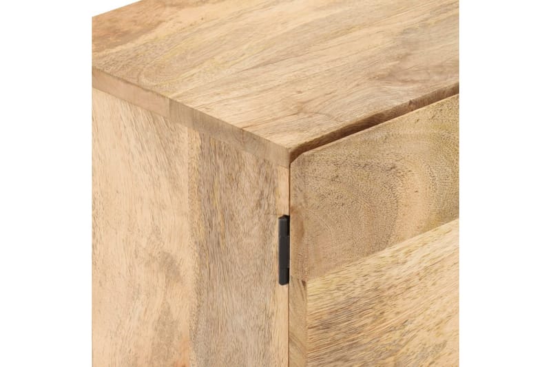 Sängbord 40x30x51 cm massivt mangoträ - Brun - Sängbord & nattduksbord