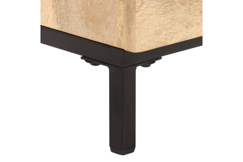 Sängbord 40x30x51 cm massivt mangoträ - Brun - Möbler - Bord & matgrupper - Avlastningsbord - Sängbord & nattduksbord