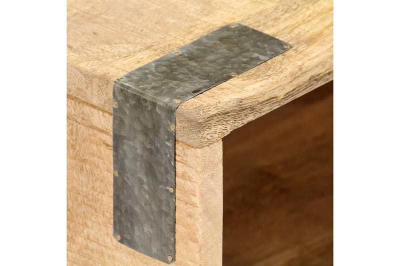 Sängbord 40x30x52 cm massivt robust mangoträ - Brun - Möbler - Bord & matgrupper - Avlastningsbord - Sängbord & nattduksbord
