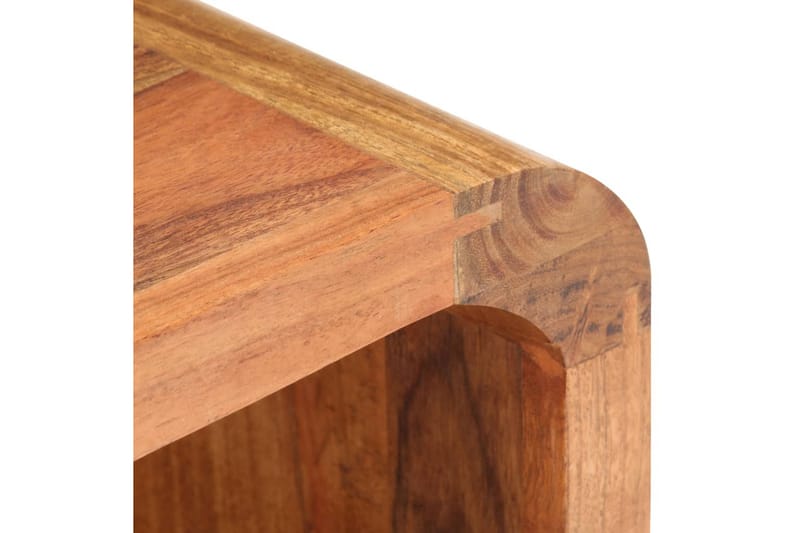 Sängbord 40x30x60 cm massivt akaciaträ sheshamfinish - Brun - Möbler - Bord & matgrupper - Avlastningsbord - Sängbord & nattduksbord