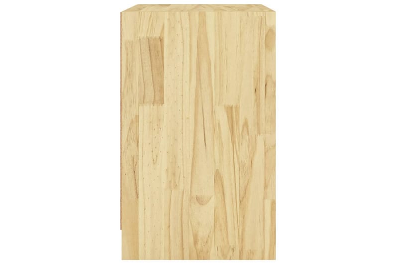 Sängbord 40x31x50 cm massiv furu - Brun - Möbler - Bord & matgrupper - Avlastningsbord - Sängbord & nattduksbord