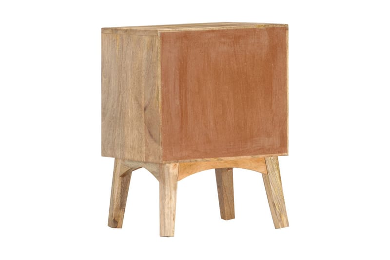 Sängbord 40x35x55 cm massivt mangoträ - Brun - Möbler - Bord & matgrupper - Avlastningsbord - Sängbord & nattduksbord
