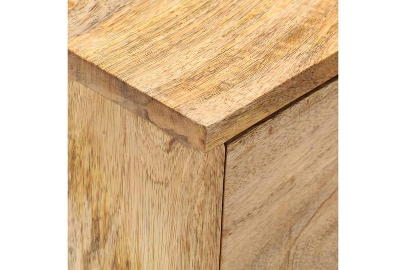 Sängbord 40x35x55 cm massivt mangoträ - Brun - Möbler - Bord & matgrupper - Avlastningsbord - Sängbord & nattduksbord