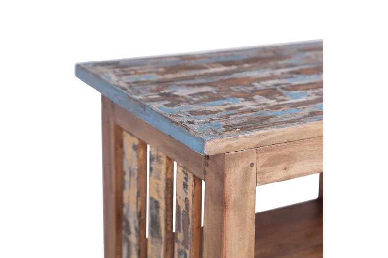 Sängbord 41x30x50 cm massivt återvunnet trä - Brun - Möbler - Bord & matgrupper - Avlastningsbord - Sängbord & nattduksbord