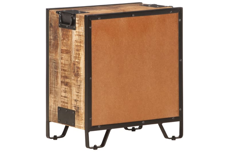 Sängbord 43x30x51cm massivt robust mangoträ - Brun - Möbler - Bord & matgrupper - Avlastningsbord - Sängbord & nattduksbord