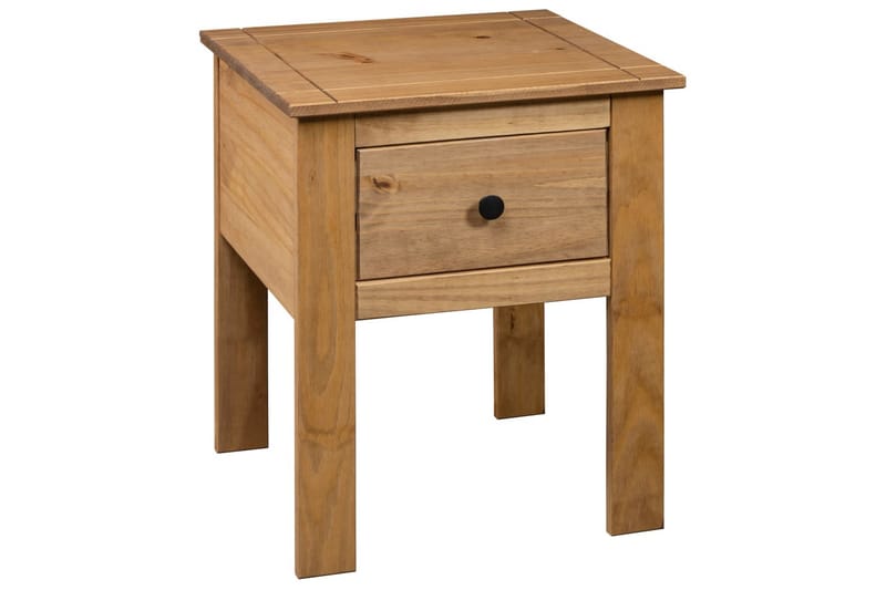 Sängbord 46x40x57 cm furu Panama - Brun - Möbler - Bord & matgrupper - Avlastningsbord - Sängbord & nattduksbord