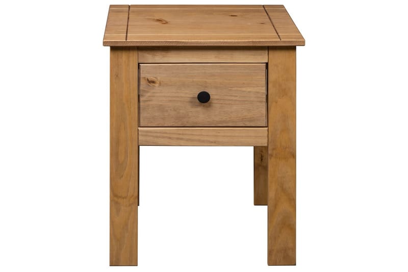 Sängbord 46x40x57 cm furu Panama - Brun - Möbler - Bord & matgrupper - Avlastningsbord - Sängbord & nattduksbord