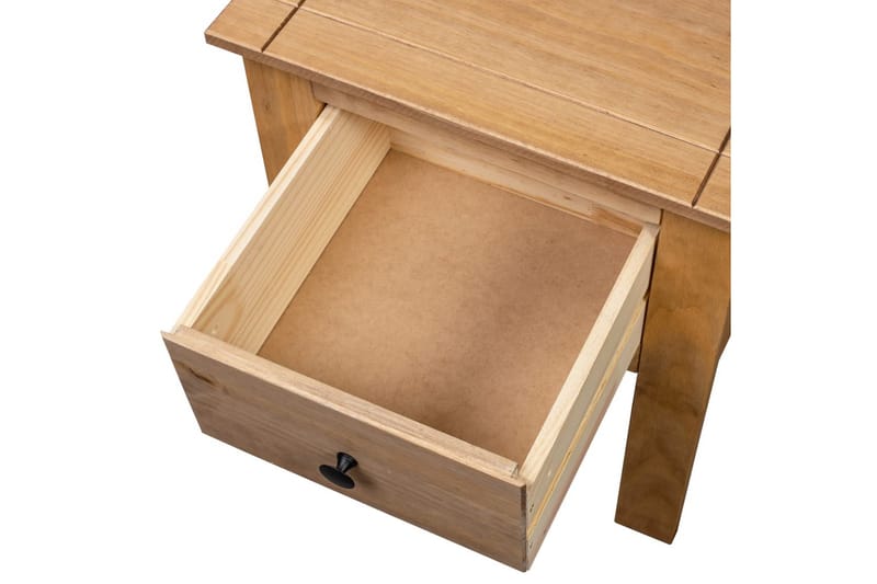 Sängbord 46x40x57 cm furu Panama - Brun - Möbler - Bord & matgrupper - Avlastningsbord - Sängbord & nattduksbord