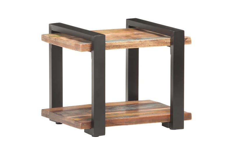 Sängbord 50x40x40 cm massivt återvunnet trä - Brun - Möbler - Bord & matgrupper - Avlastningsbord - Sängbord & nattduksbord