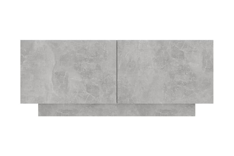 Sängbord betonggrå 100x35x40 cm spånskiva - Grå - Möbler - Bord & matgrupper - Avlastningsbord - Sängbord & nattduksbord