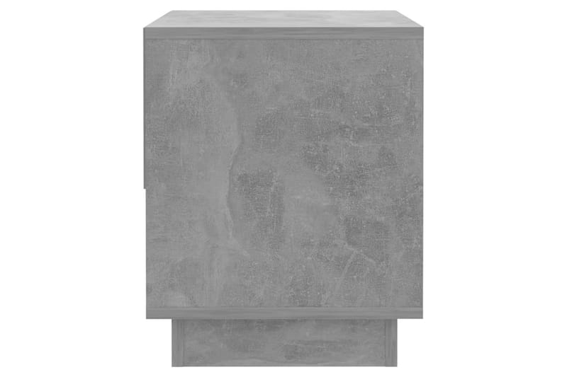Sängbord betonggrå 2 st 45x34x44 cm spånskiva - Grå - Möbler - Bord & matgrupper - Avlastningsbord - Sängbord & nattduksbord