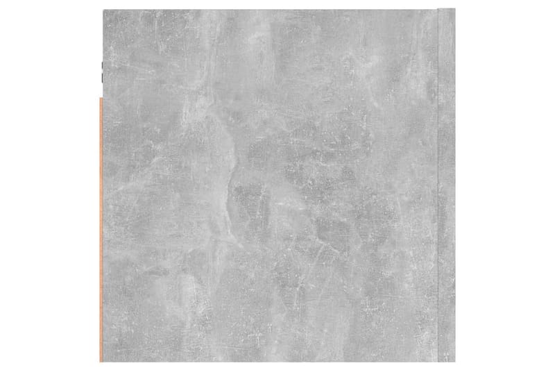 Sängbord betonggrå 30,5x30x30 cm spånskiva - Grå - Möbler - Bord & matgrupper - Avlastningsbord - Sängbord & nattduksbord