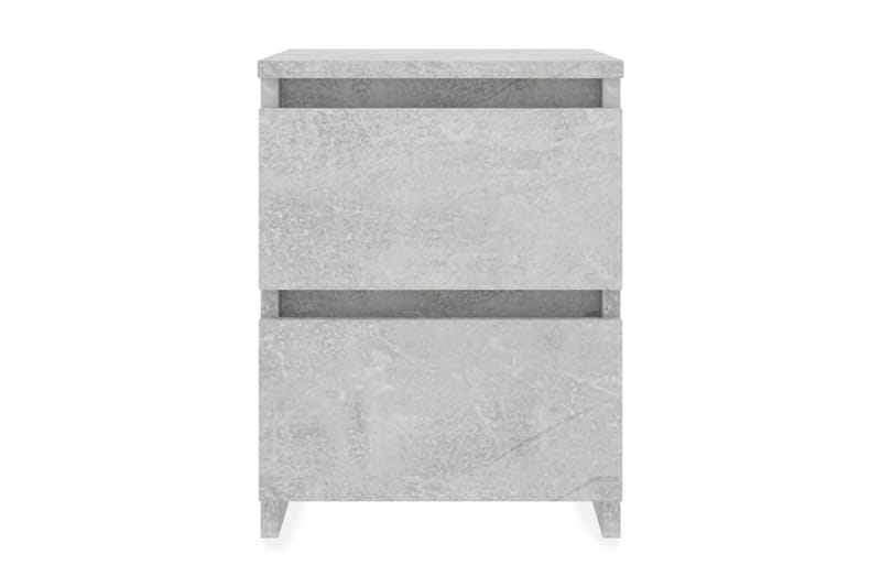 Sängbord betonggrå 30x30x40 cm spånskiva - Grå - Möbler - Bord & matgrupper - Avlastningsbord - Sängbord & nattduksbord