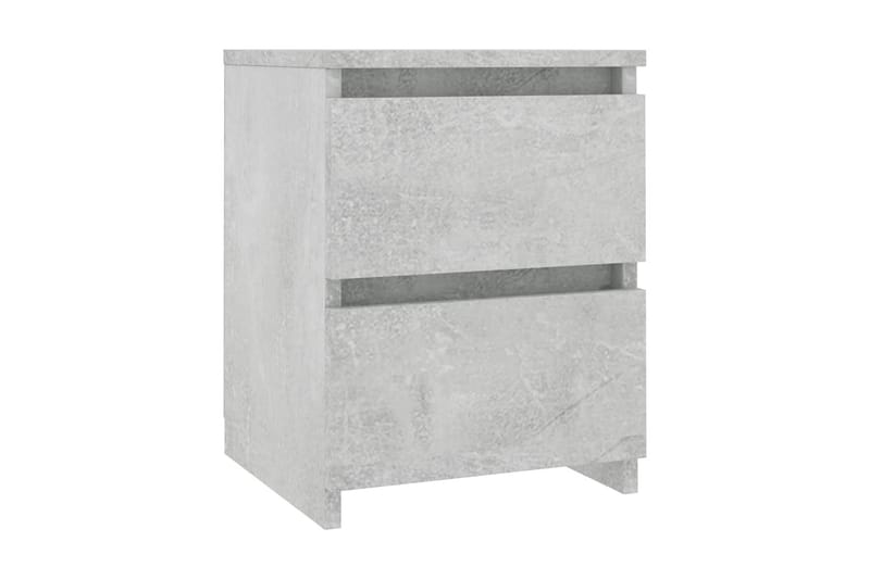 Sängbord betonggrå 30x30x40 cm spånskiva - Grå - Möbler - Bord & matgrupper - Avlastningsbord - Sängbord & nattduksbord
