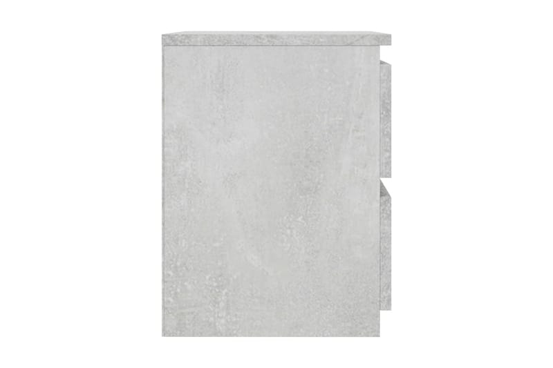 Sängbord betonggrå 30x30x40 cm spånskiva - Grå - Möbler - Bord & matgrupper - Avlastningsbord - Sängbord & nattduksbord