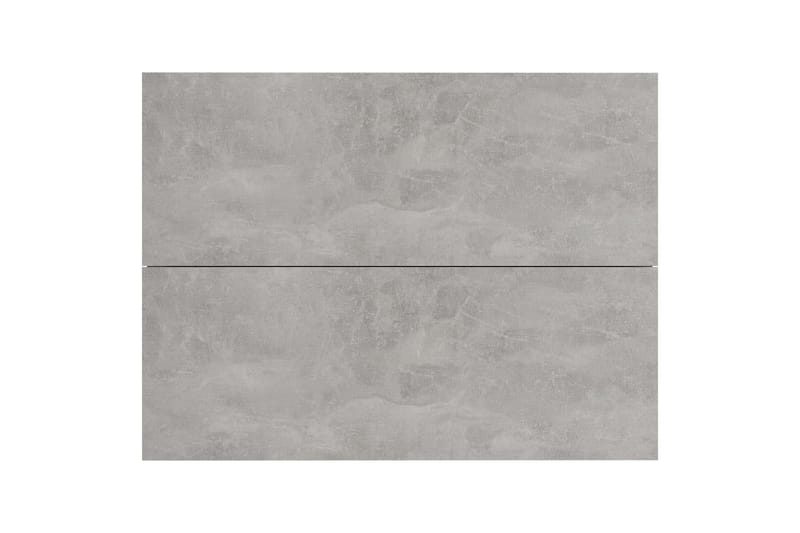 Sängbord betonggrå 40x30x30 cm spånskiva - Grå - Möbler - Bord & matgrupper - Avlastningsbord - Sängbord & nattduksbord