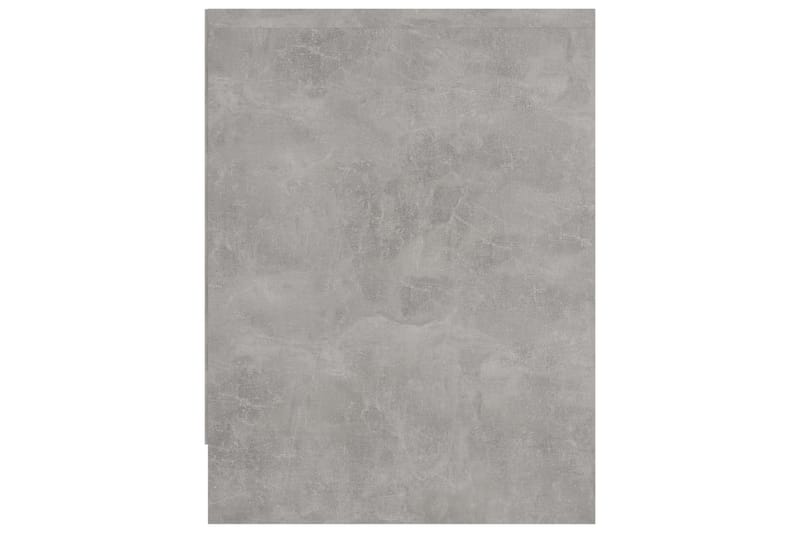 Sängbord betonggrå 40x30x40 cm spånskiva - Grå - Möbler - Bord & matgrupper - Avlastningsbord - Sängbord & nattduksbord