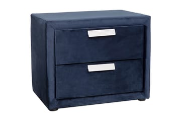 Sängbord GRACE 2-lådor 505x41xH40cm färg: blå