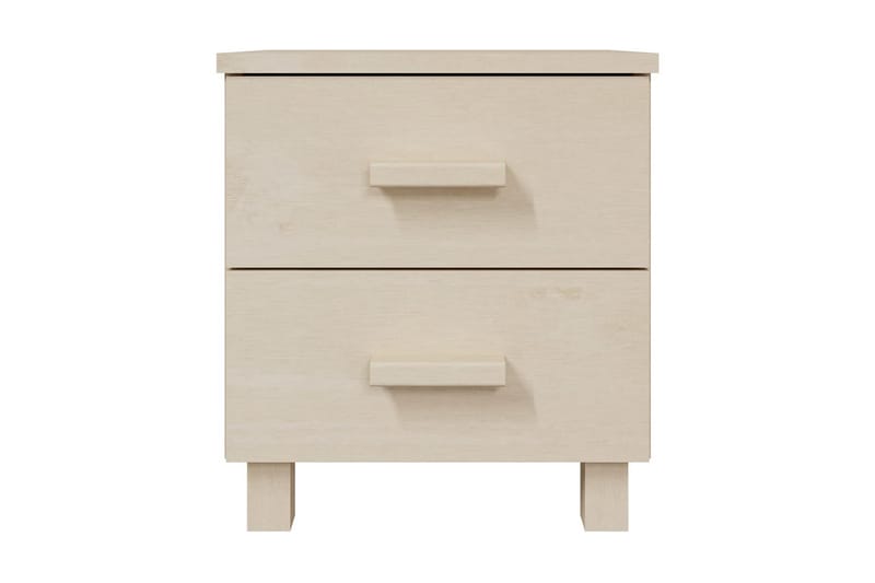 Sängbord honungsbrun 40x35x44,5 cm massiv furu - Brun - Möbler - Bord & matgrupper - Avlastningsbord - Sängbord & nattduksbord