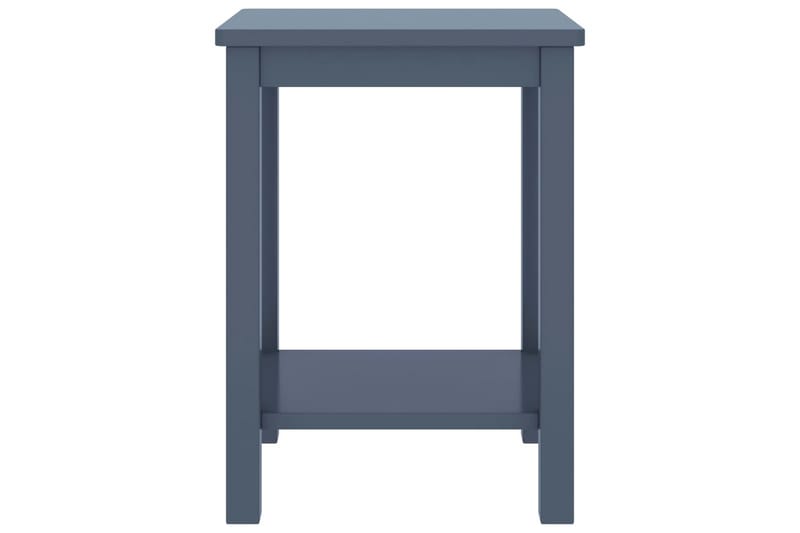 Sängbord ljusgrå 35x30x47 cm massiv furu - Grå - Möbler - Bord & matgrupper - Avlastningsbord - Sängbord & nattduksbord