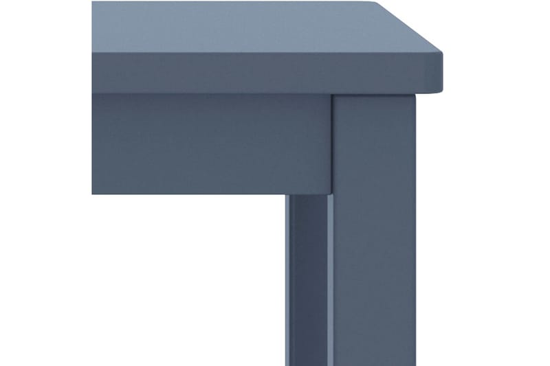Sängbord ljusgrå 35x30x47 cm massiv furu - Grå - Möbler - Bord & matgrupper - Avlastningsbord - Sängbord & nattduksbord