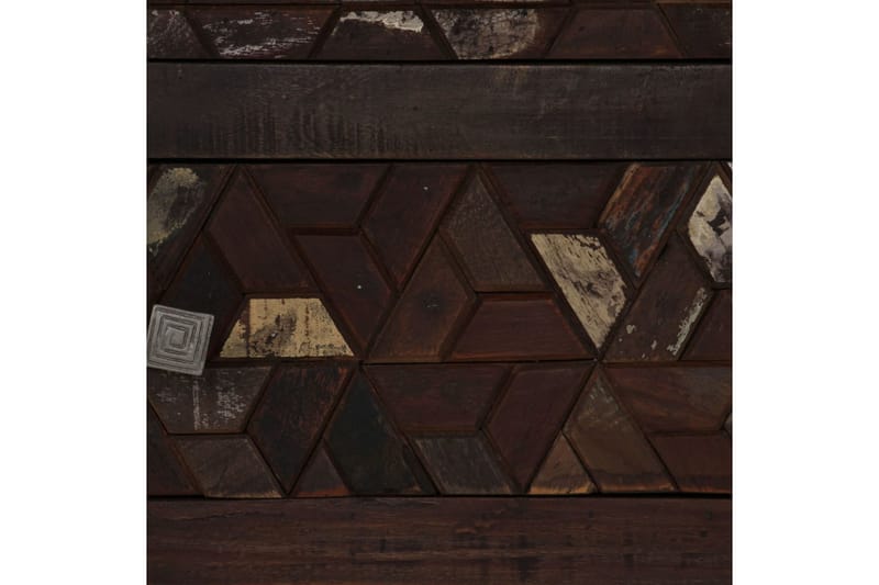 Sängbord massivt återvunnet trä 40x30x50 cm - Brun - Möbler - Bord & matgrupper - Avlastningsbord - Sängbord & nattduksbord