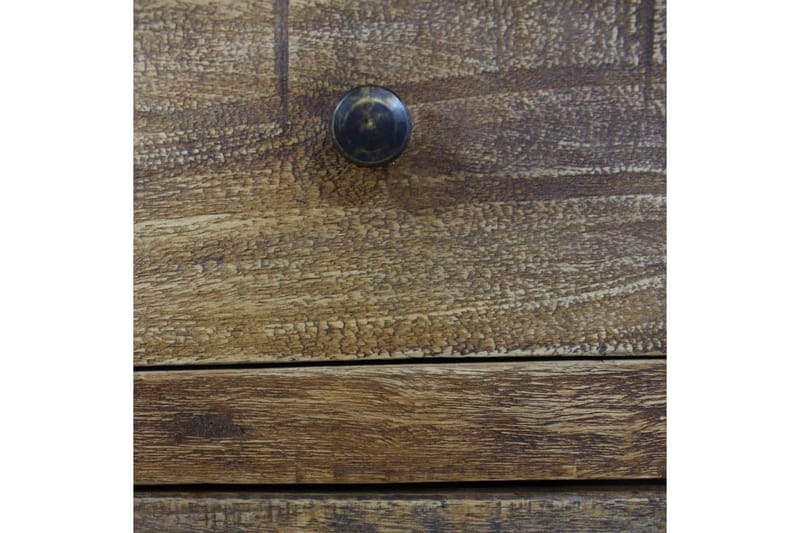 Sängbord massivt återvunnet trä 40x30x51cm - Brun - Möbler - Bord & matgrupper - Avlastningsbord - Sängbord & nattduksbord