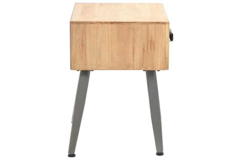 Sängbord massivt granträ 43x38x50 cm - Brun - Möbler - Bord & matgrupper - Avlastningsbord - Sängbord & nattduksbord